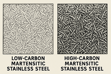 Low-Carbon vs. High-Carbon Martensitic Stainless Steel: How to Choose Based on Application Needs