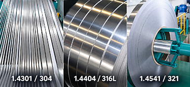 1.4301 Vs 1.4404 Vs 1.4541: How To Choose The Right Austenitic Stainless Steel