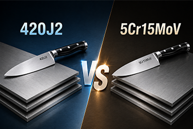 Why Are More And More Food Processing Knives Made From 420 And 5Cr15MoV Stainless Steel?