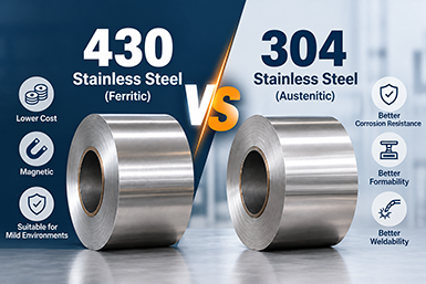 Can 430 Stainless Steel Replace 304?